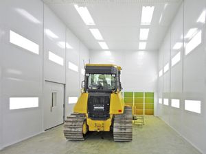 اتاقک رنگ محصور شده | فیلتر | حجم بالا  | برای تجهیزات کشاورزی