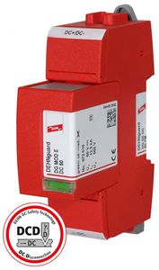 محافظ نوسان ولتاژ نوع 2 | ریل DIN | با مقیاس های مختلف | تک قطبی