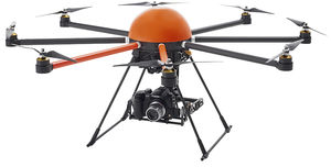 UAV با حالت آئرودینامیکی مدور | هشت ملخه | شهری