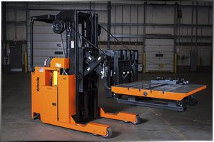 ریچتراک ( ماشین جابجا کننده بار از قفسه ) ایستاده | الکتریکی | ایمنی | برای کاربردهای صنعتی 