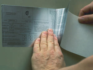 لایۀ چسبنده | آکریلیک | پلاستیک | برای اتیکت ها