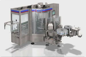 دستگاه برچسب زن چرخشی | اتوماتیک | بالای محصول | برای ظروف 