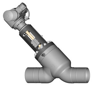 شیر تنظیم کننده | برای مواد شیمیایی| نشیمن زاویه ای