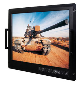 مانیتور ال سی دی | TFT | دارای پنل | برای کاربردهای نظامی| مقاوم