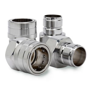 اتصال ایمن | قطع سریع | زانویی | برنجی با روکش نیکل