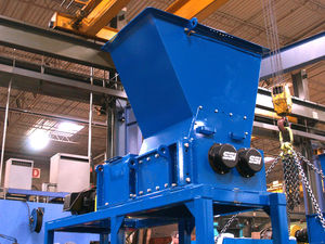 خرد کننده دو محفظه ای| برای زباله های الکترونیکی| پلاستیک