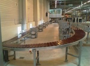 تسمه نقاله  زنجیری انتقال  |   افقی | مورد استفاده در پالت