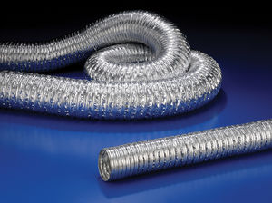 شلنگ استیل گالوانیزه | برای روغن | دمای کم | با روکش الومینیومی