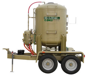 دستگاه ( شات بلاست ) ساچمه پاشى فشاری | برای مواد فله ای | متحرک | اتوماتیک 