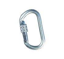 قفل کارابین| بیضی شکل|فولاد ضد زنگ