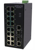 سوییچ شبکه صنعتی مدیریتی شانزده پورتی