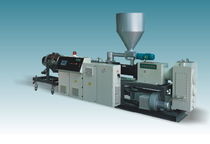 اکسترودر دو پیچ مخروطی| برای نرمش پذیرها در اثر حرارت